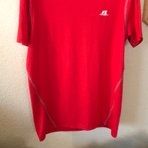 Russell Shirt Dri-Power XL Red Tee - Picture 3 of 9